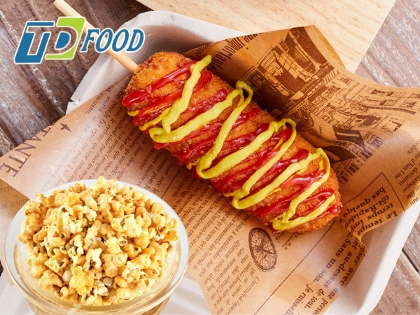 Xúc xích chiên phủ phô mai